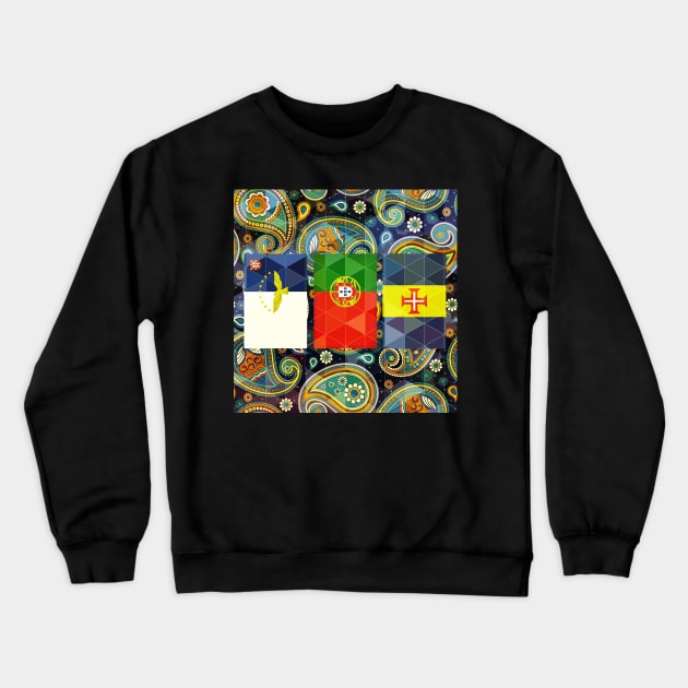 Portuguese Crewneck Sweatshirt by Azorean1963